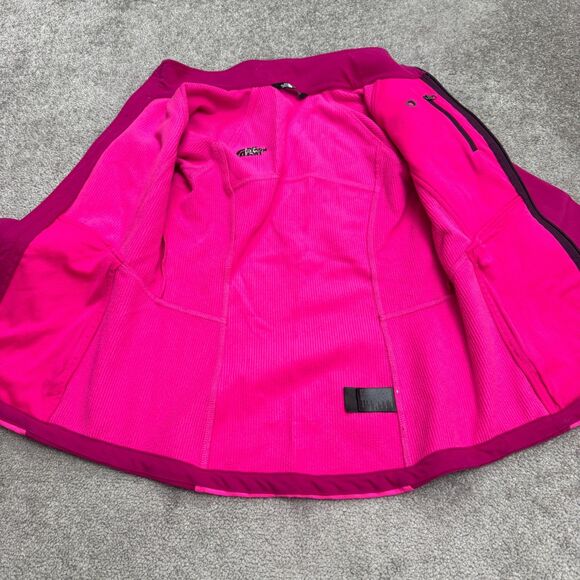 The North Face Nimble Softshell Jacket Womens Small Pink Color-Block Outdoor - Picture 3 of 16